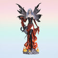 Fire Fairy with Black Dragon