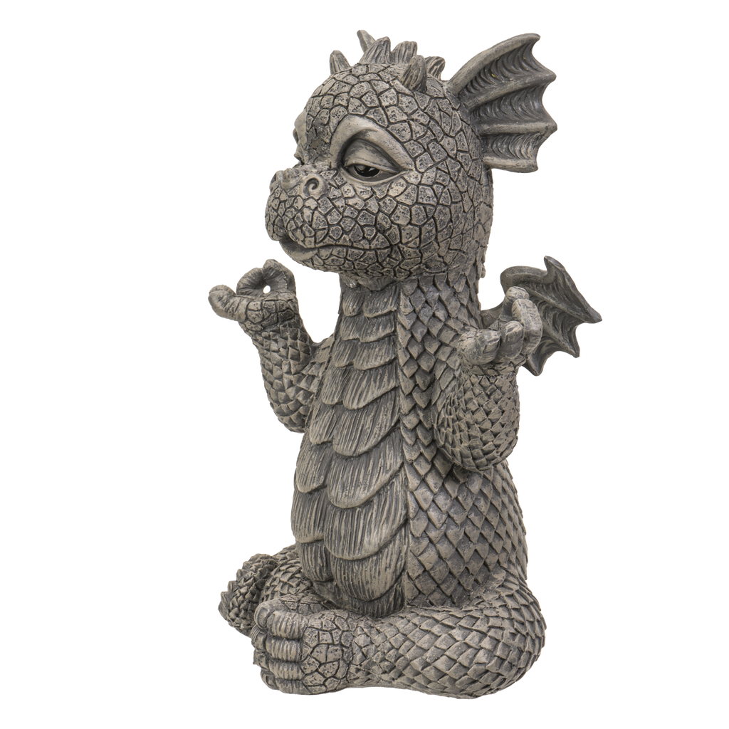 Garden Dragon Meditating