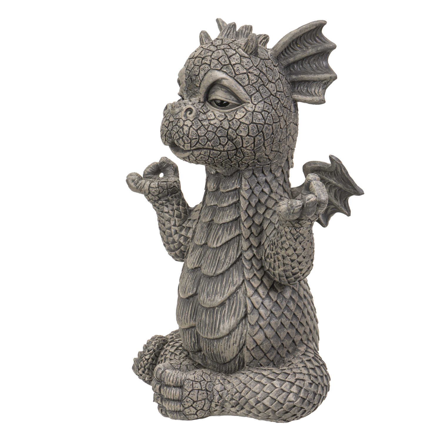 Garden Dragon Meditating