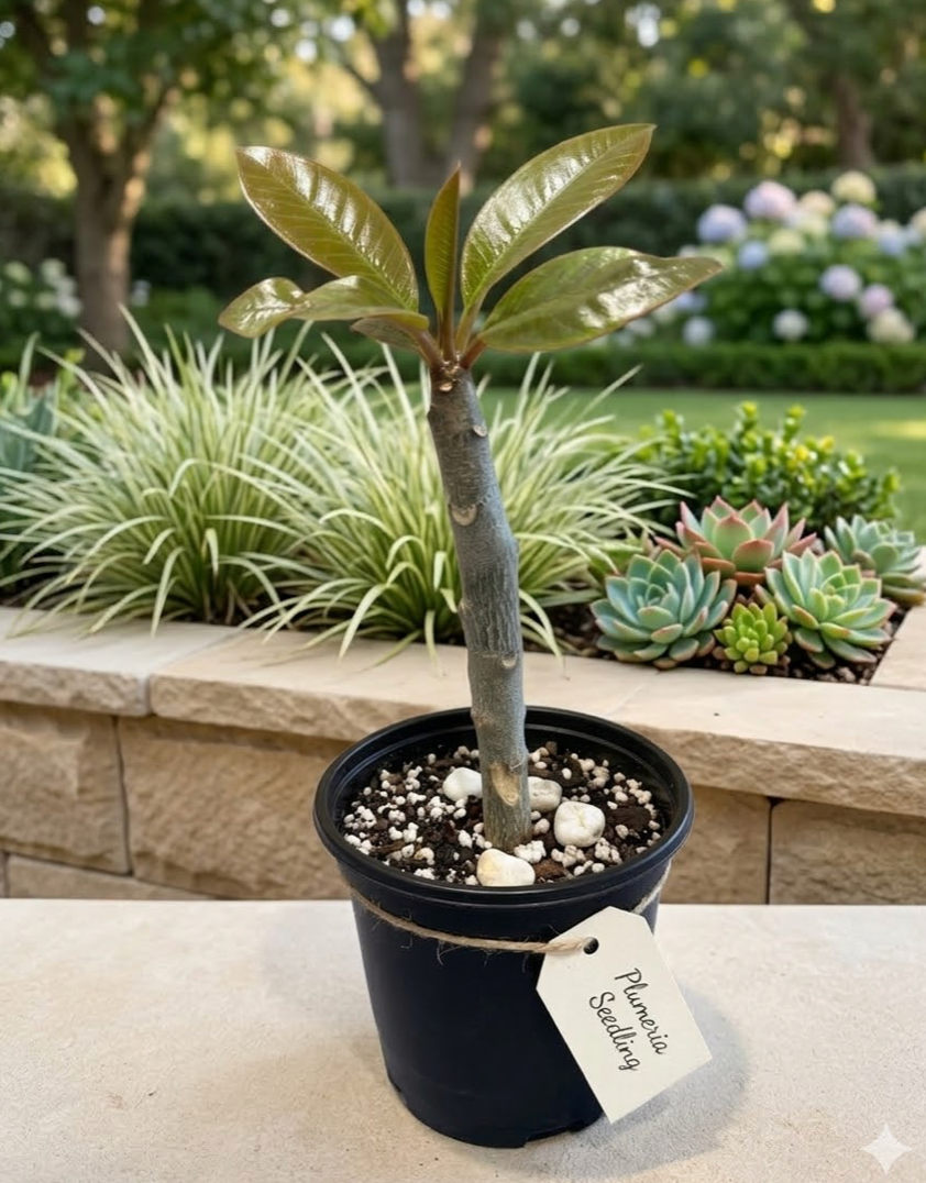 6" Plumeria Seedling