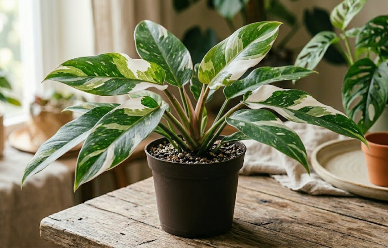 6" Philodendron White Princess