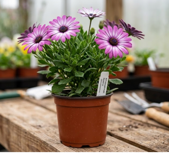 4" African Daisy
