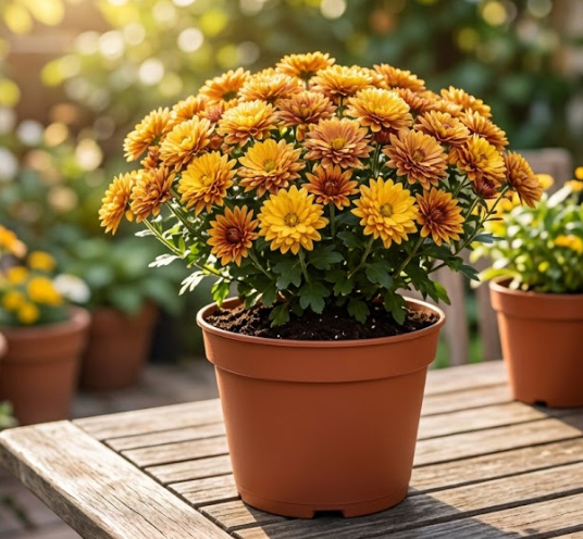 6" Chrysanthimum