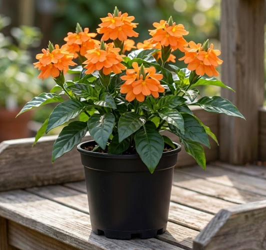 6" Crossandra