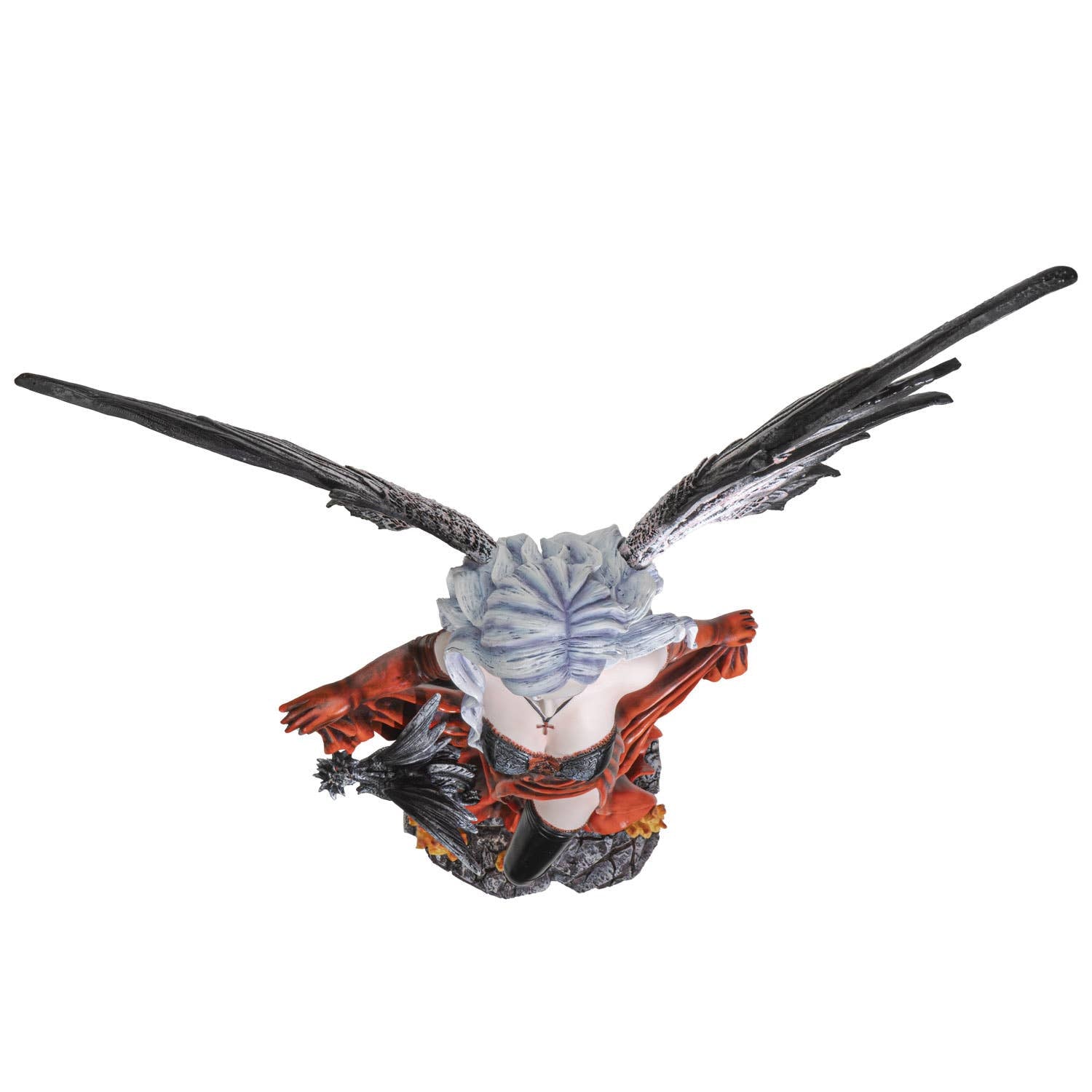 Fire Fairy with Black Dragon