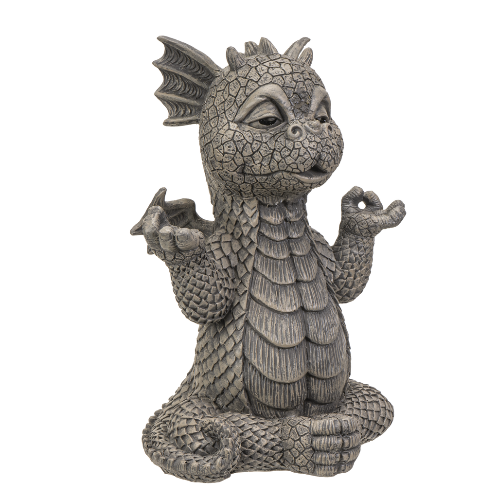Garden Dragon Meditating