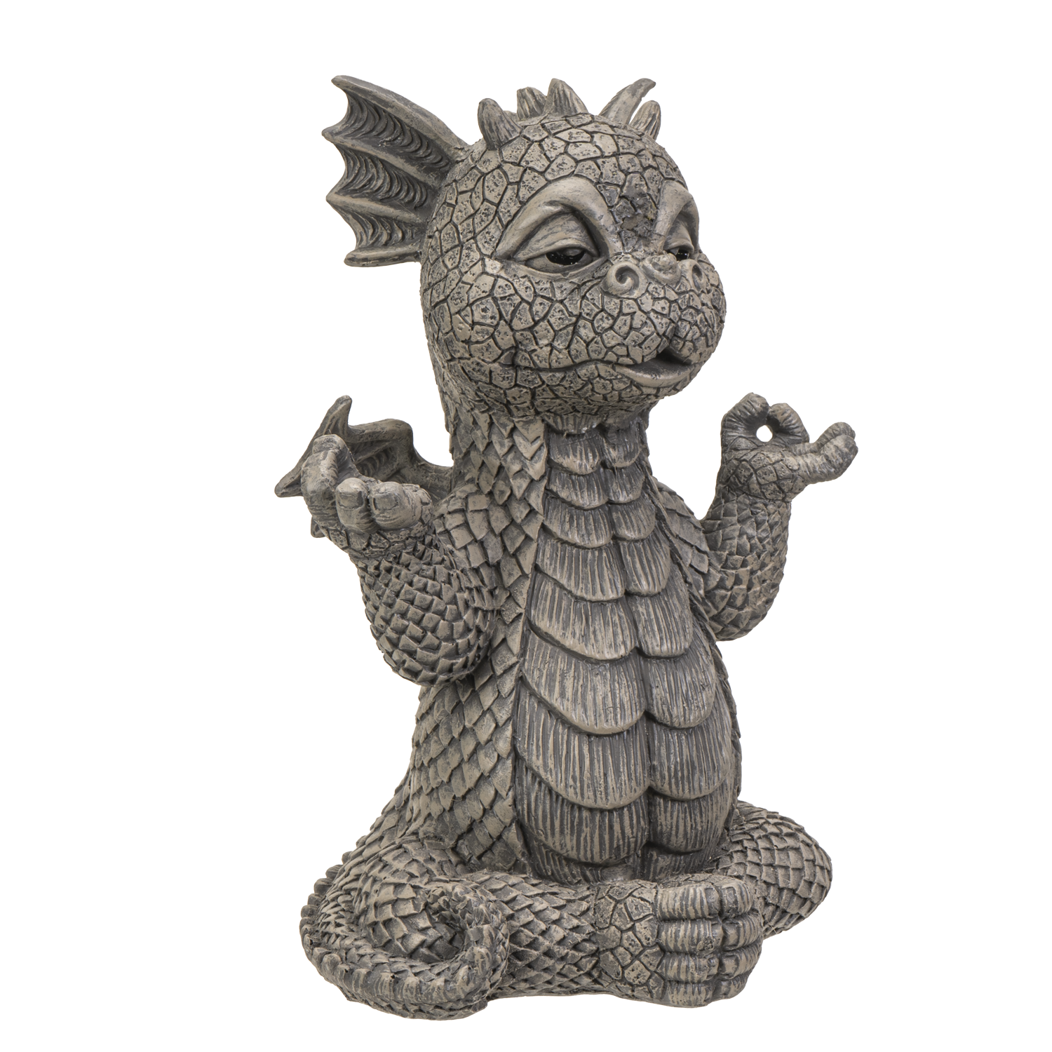 Garden Dragon Meditating